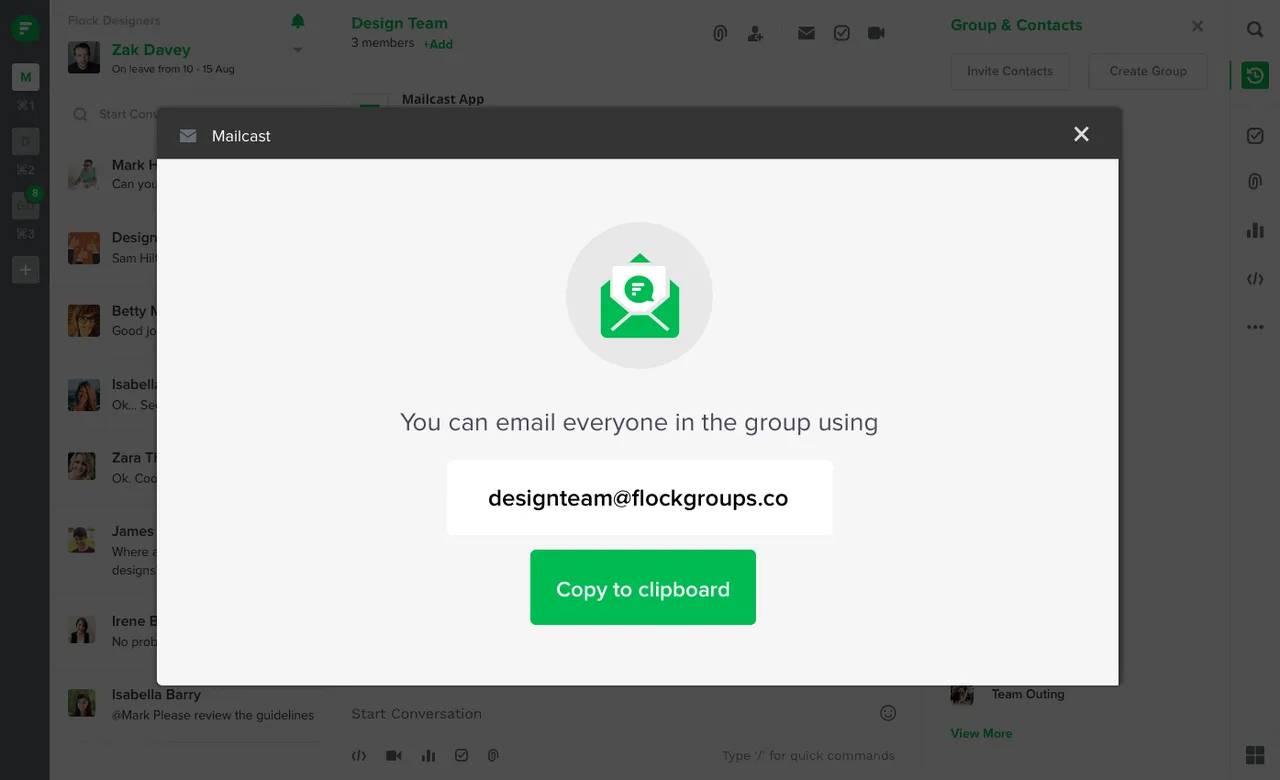 Flock says Email is Not Dead, integrates Mailing lists