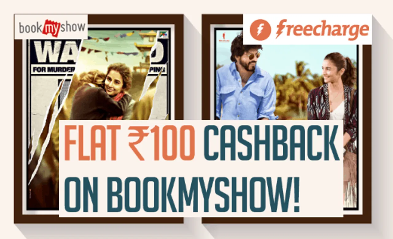 Book movie and event tickets in less than 10 seconds with FreeCharge