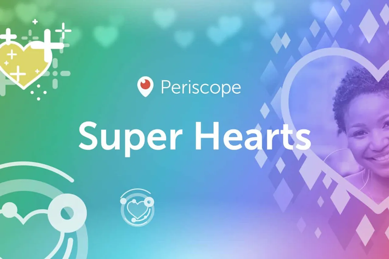Now tip your broadcasters with Periscope's Super Hearts
