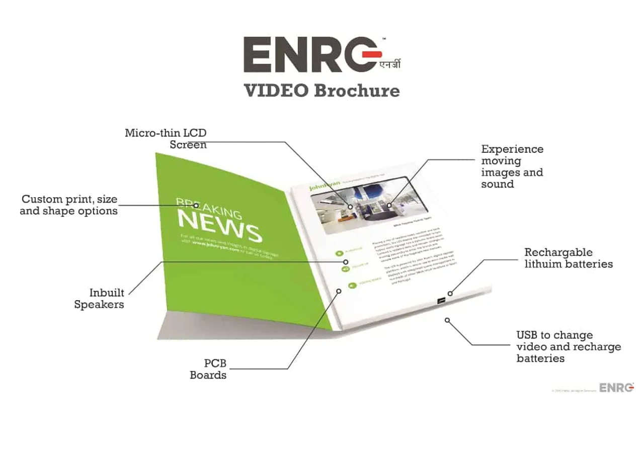 ENRG Launches VideoChure—Offering For Unique Mode Of Marketing & Communication