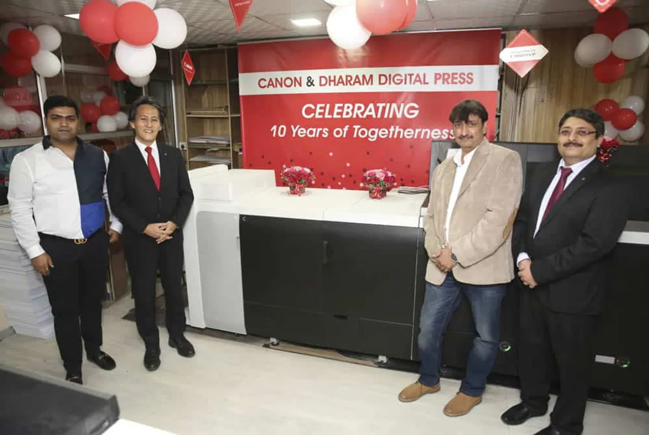Canon India Installs Imaging Product ImagePRESS C10010VP in Delhi