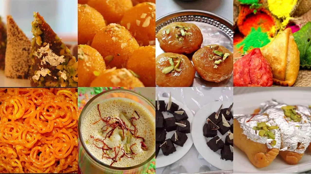 10 best Mouth watering recipes on this HOLI