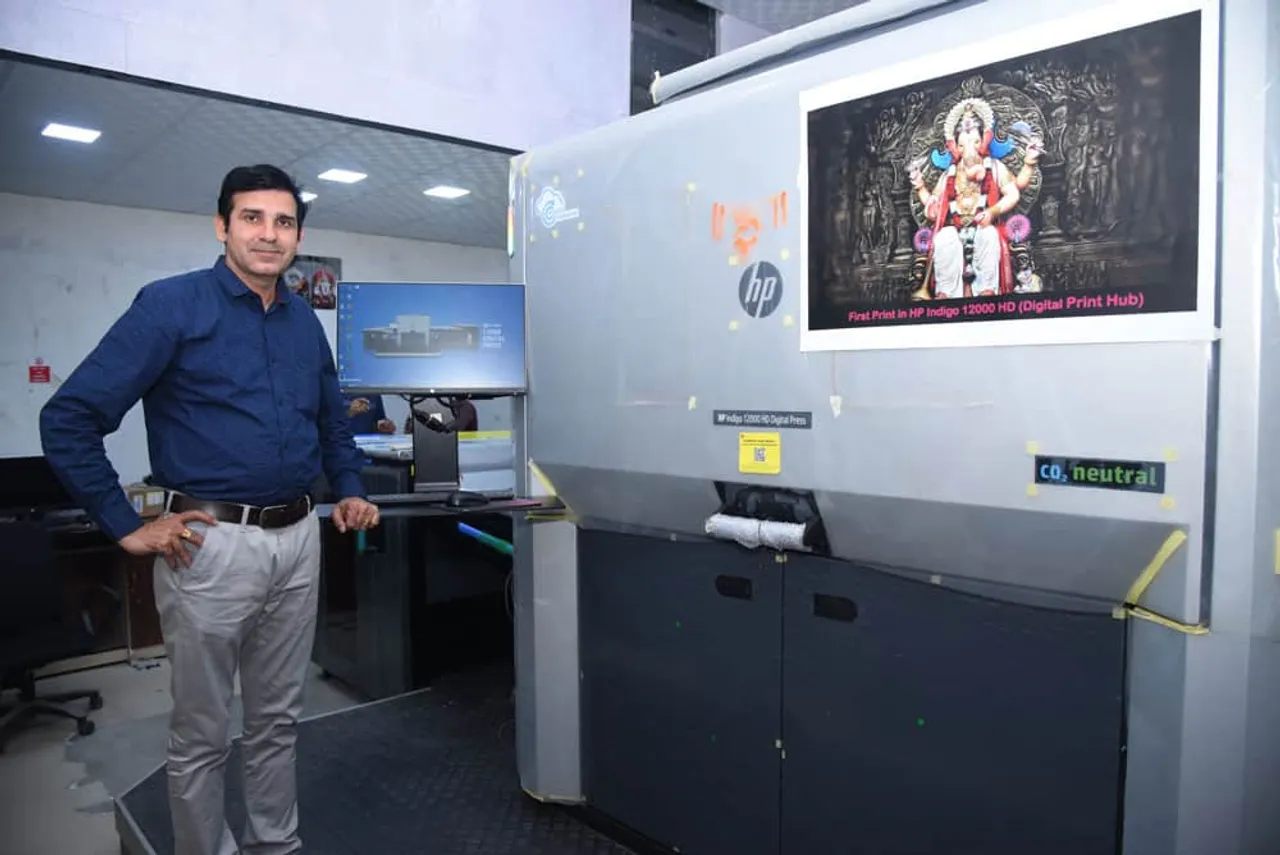HP Launches New HP Indigo 12000 HD - First Installation in Rajasthan
