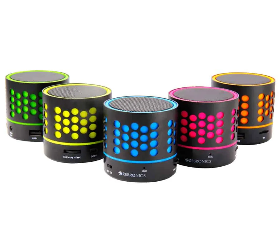 Zebronics Launches Portable DOT Bluetooth Speakers