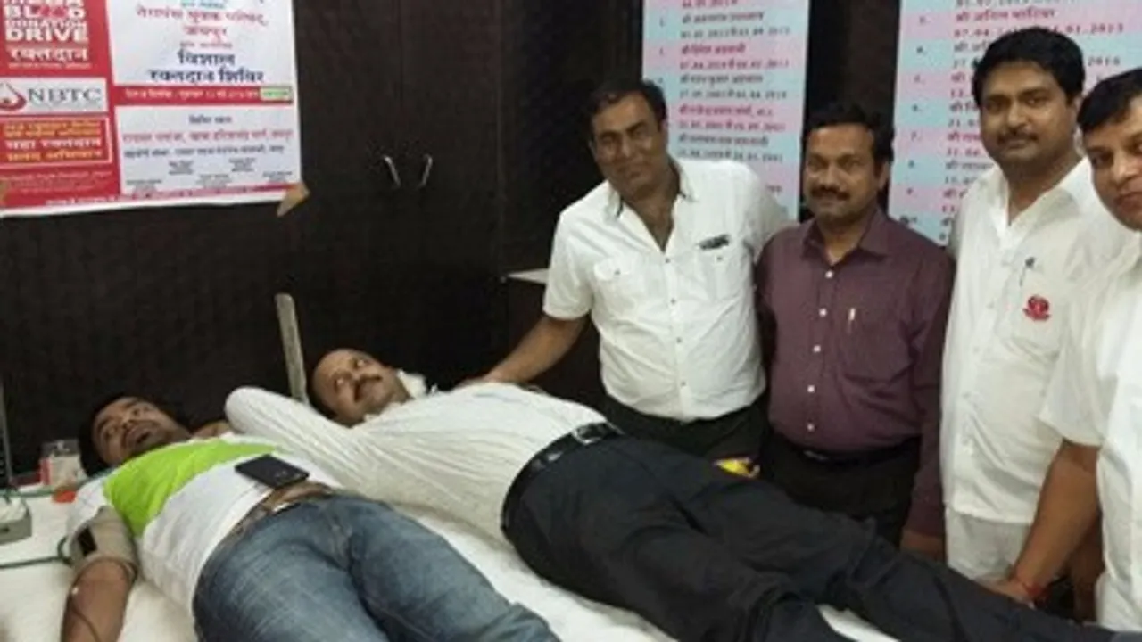 RCTA Blood donation camp drew mega crowd