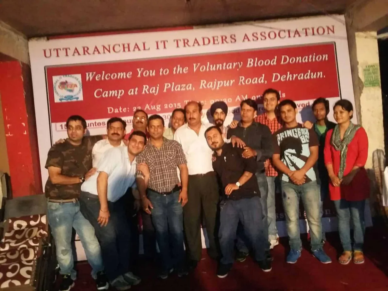 Uttranchal association organises Blood donation camp