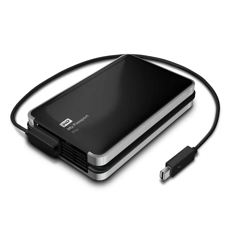 WD launches thunderbolt powered portable dual-drive