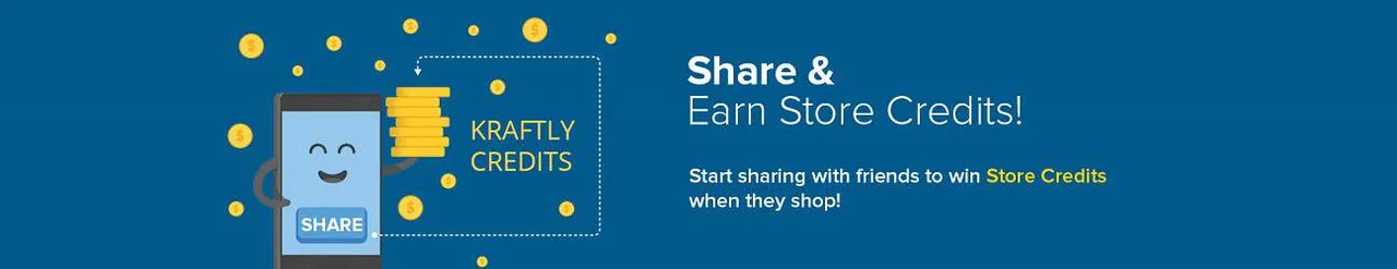 Share unique products and earn cash rewards on Kraftly