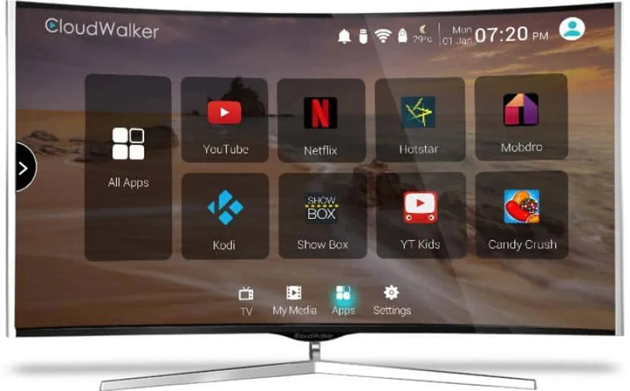 CloudWalker launches two versions of its latest 65-inch Curved & Flat Cloud TV models