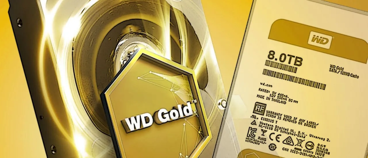 WD Gold Hard Drive Launched