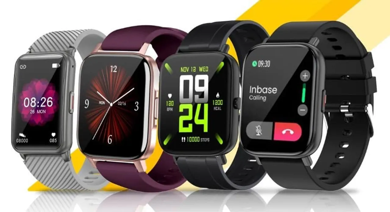 Inbase Launches Four New Smartwatches with Long Battery Life