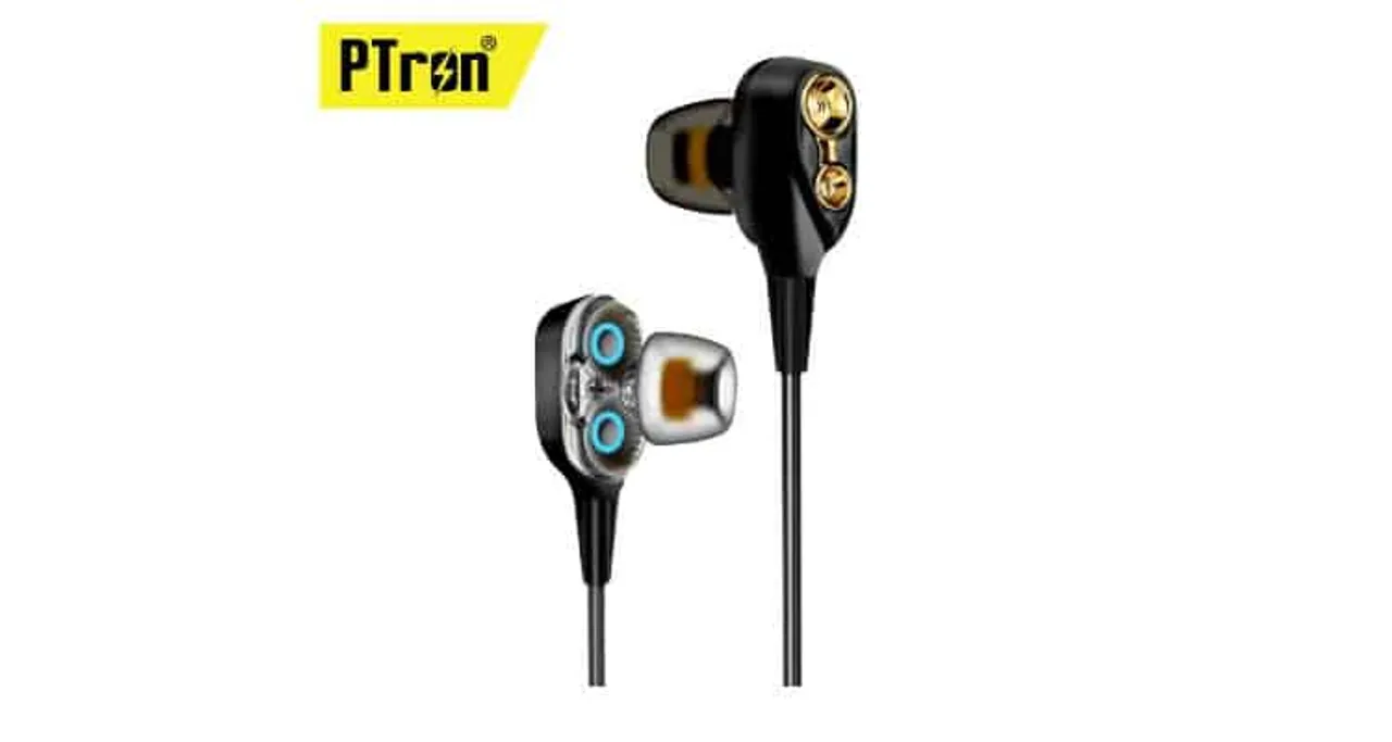 PTron Introduces Dual Driver Earphones ‘PTron Boom’