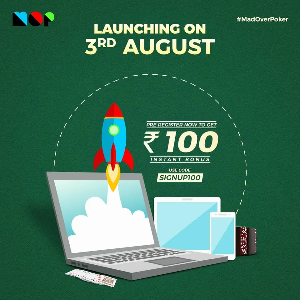 Mad Over Poker: Launch of Online Poker Platform on August 3