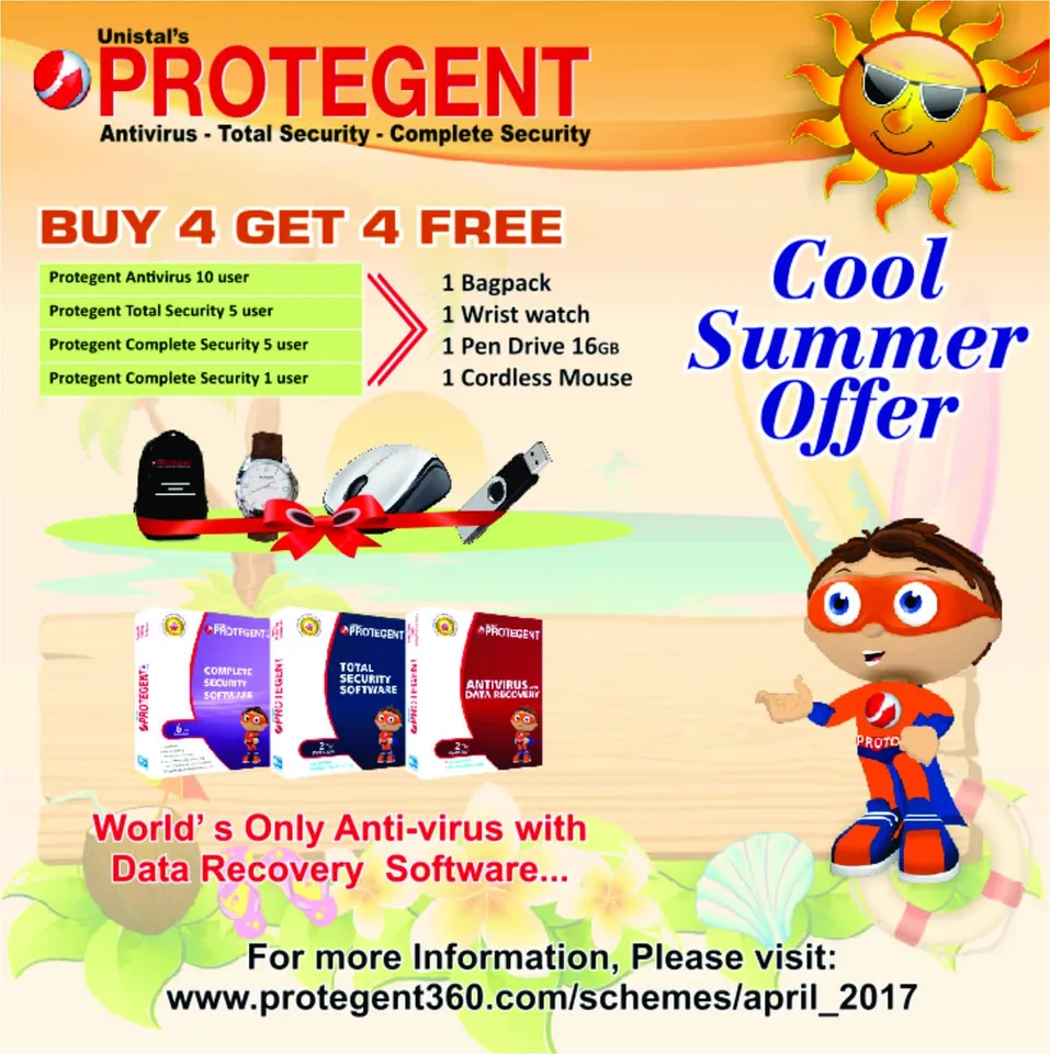 Protegent Antivirus, World's only antivirus with pro-active data