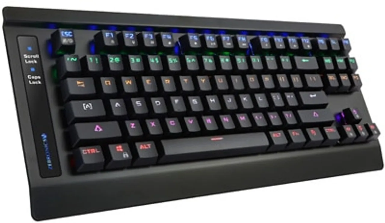 Zebronics debuts its first Mechanical Keyboard “Max”