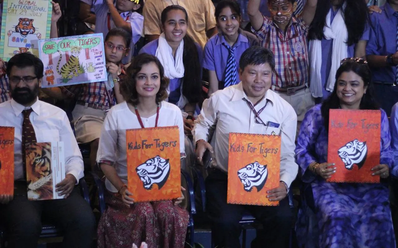 Aircel musters mass support for tiger conservation from school students across India on World Tiger Day