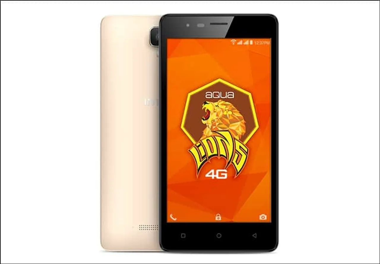 Intex launches Aqua Lions 4G smartphone