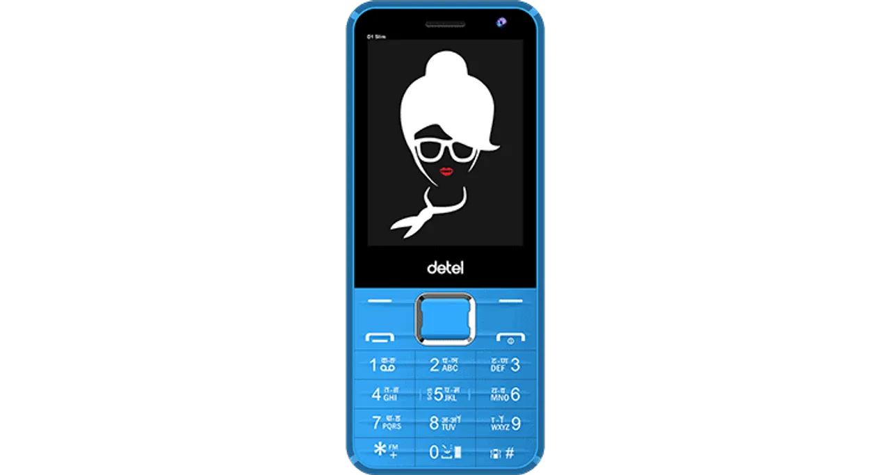 Detel launches ‘D1 Slim’ feature phone