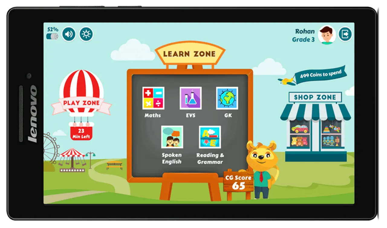 CG Slate, a Learning solution for kids