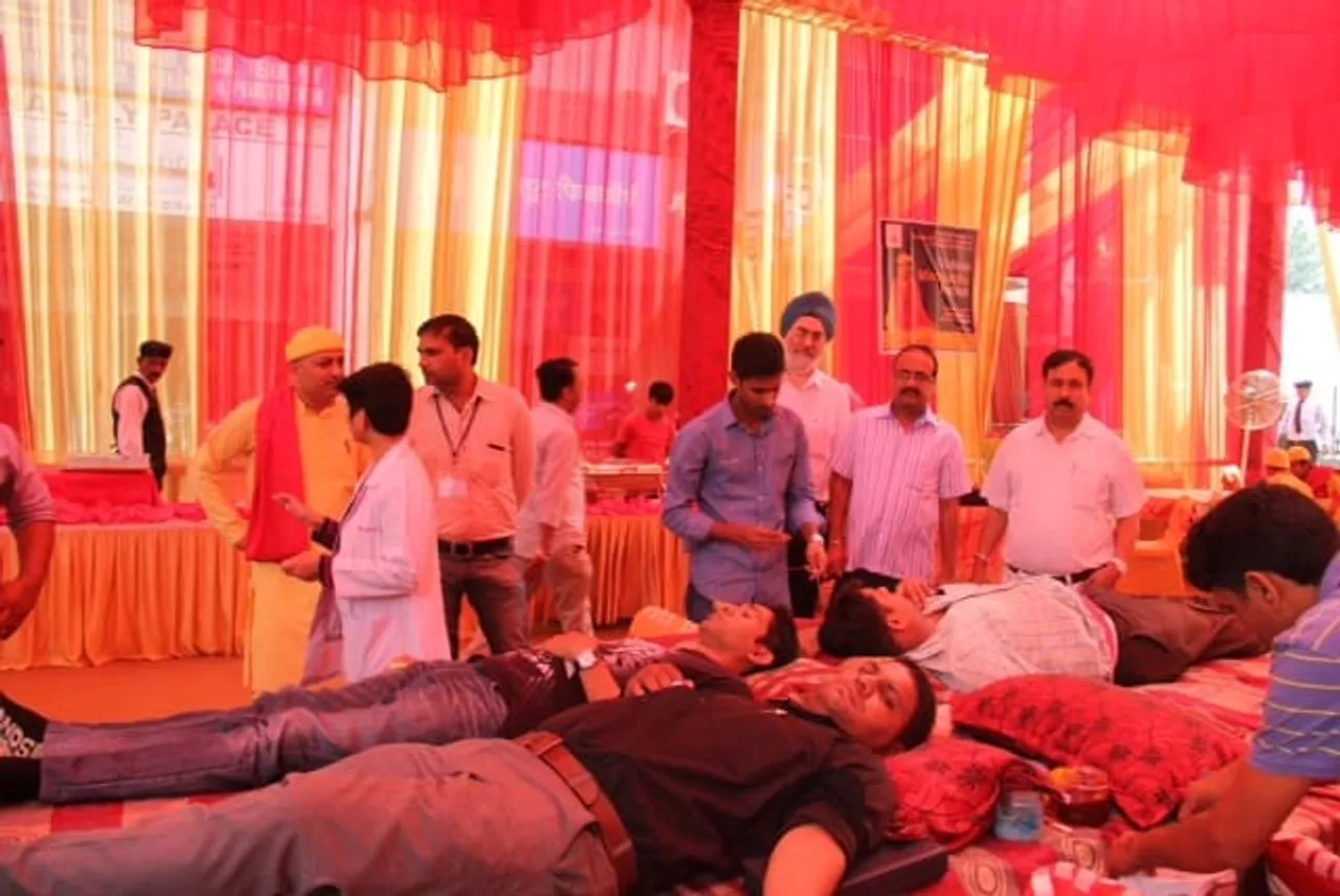 Chandigarh association organises Blood donation camp