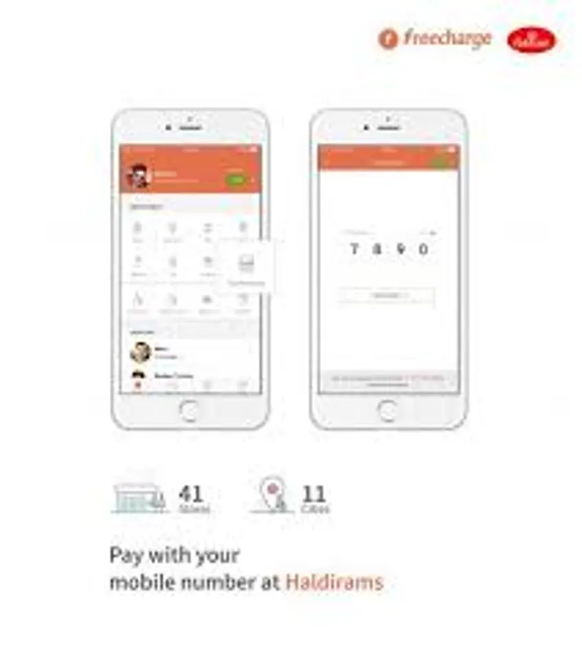 Now spend your Freecharge wallet at Haldirams