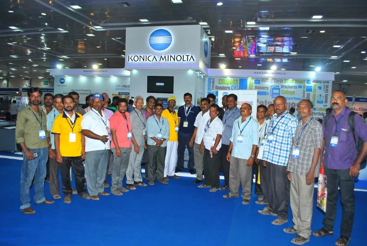 Konica Minolta launched Bizhub Pro 1100 in N Printech & N Packtech Exhibition 2016