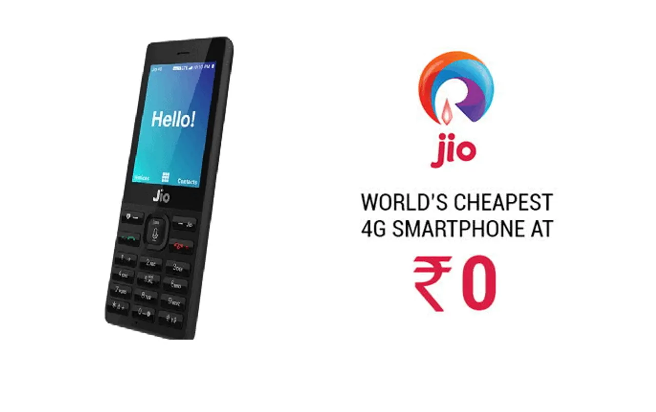 Reliance Jio phone free free free !