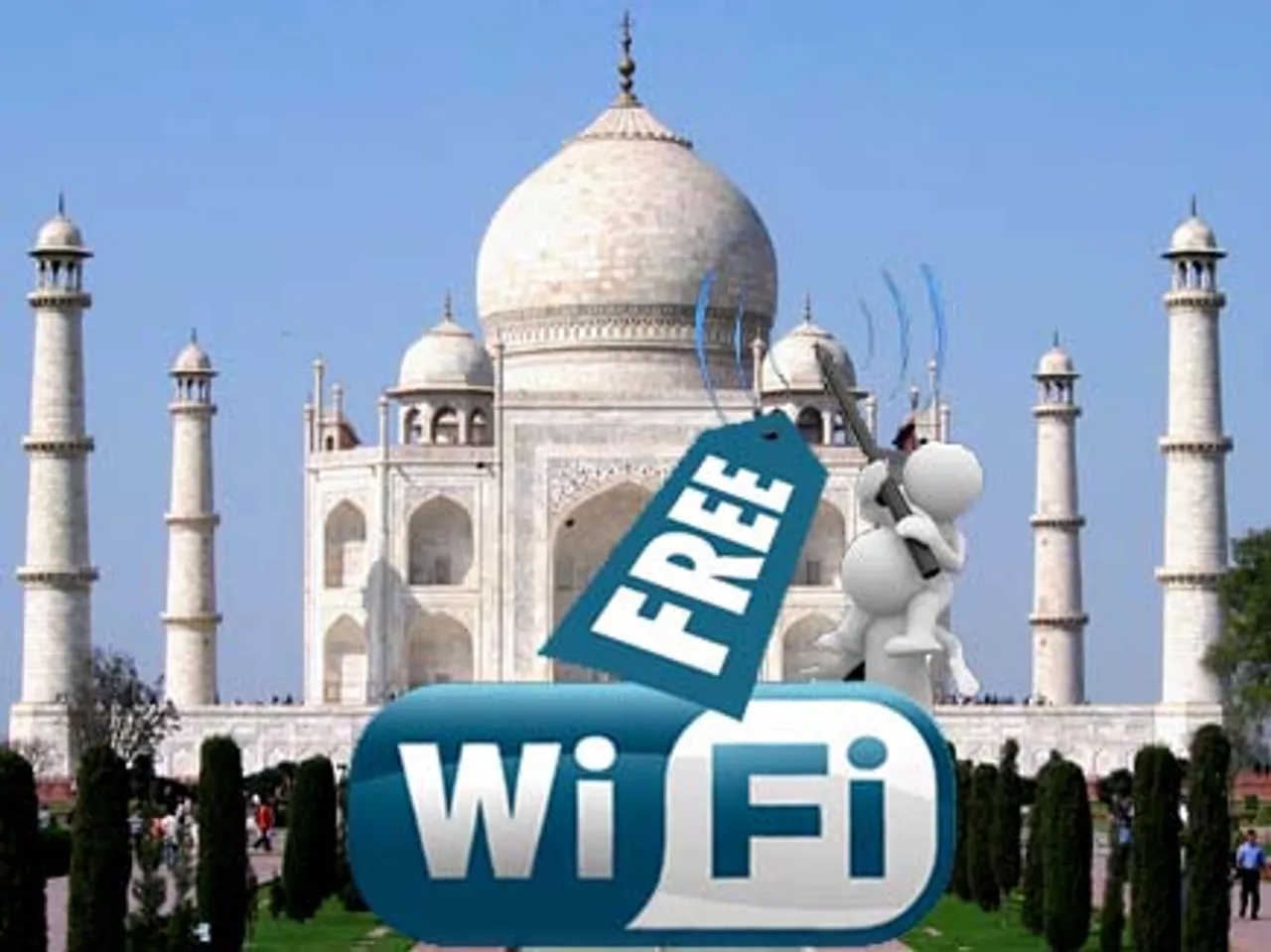 Now enjoy free Wi-Fi at Taj Mahal