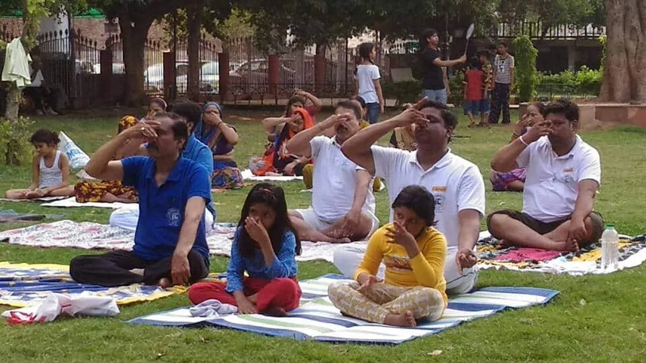 Agra Association organizes Yoga Camp on World Yoga Day