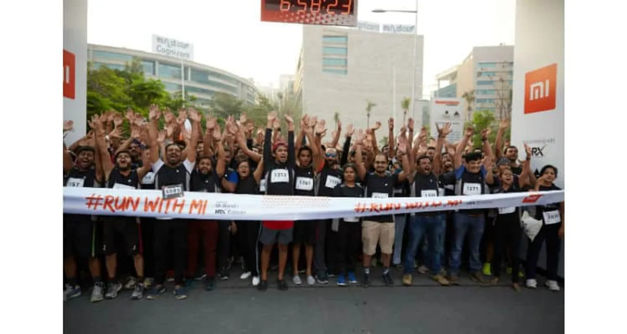 Xiaomi concludes the first ‘Run with Mi: Powered by Mi Band – HRX Edition’