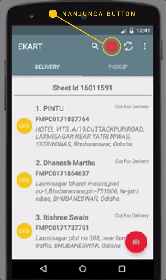 Flipkart unveils Project Nanjunda: a unique safety feature for Field Delivery Staff
