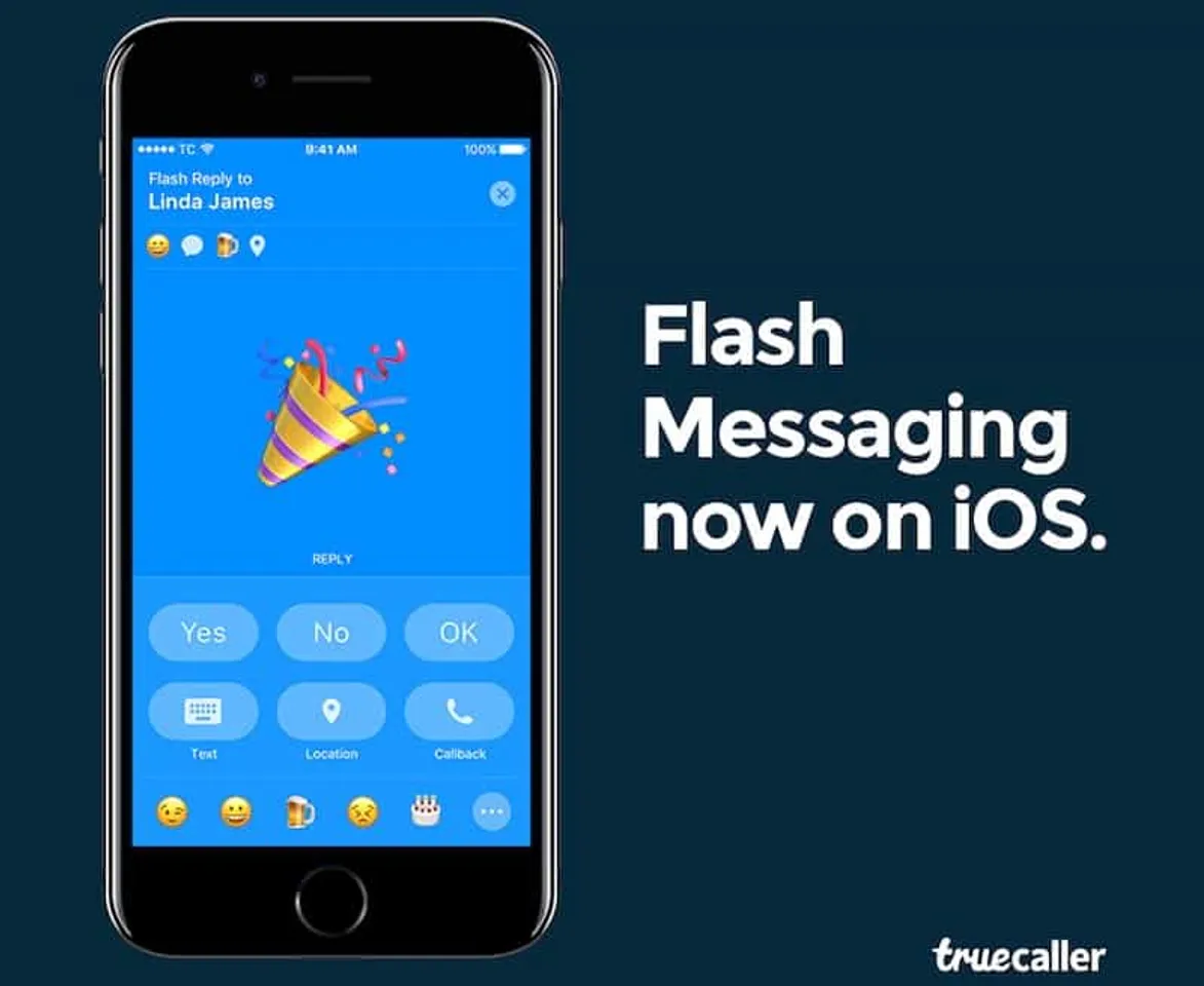 Truecaller Launches Flash Messaging on iOS