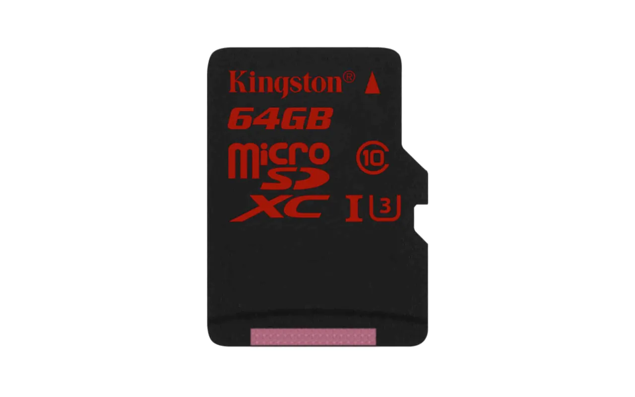 Ultra high-speed microSD for 4K and HD video capture