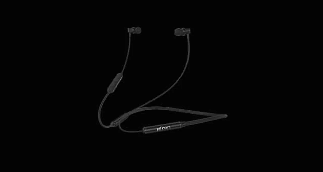 pTron Debuts Wireless Neckband with 60Hrs Playtime