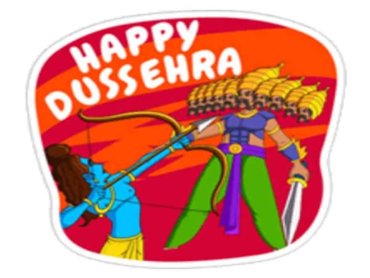 Celebrate Navratri, Durga Puja and Dussehra: With new animated stickers on Hike