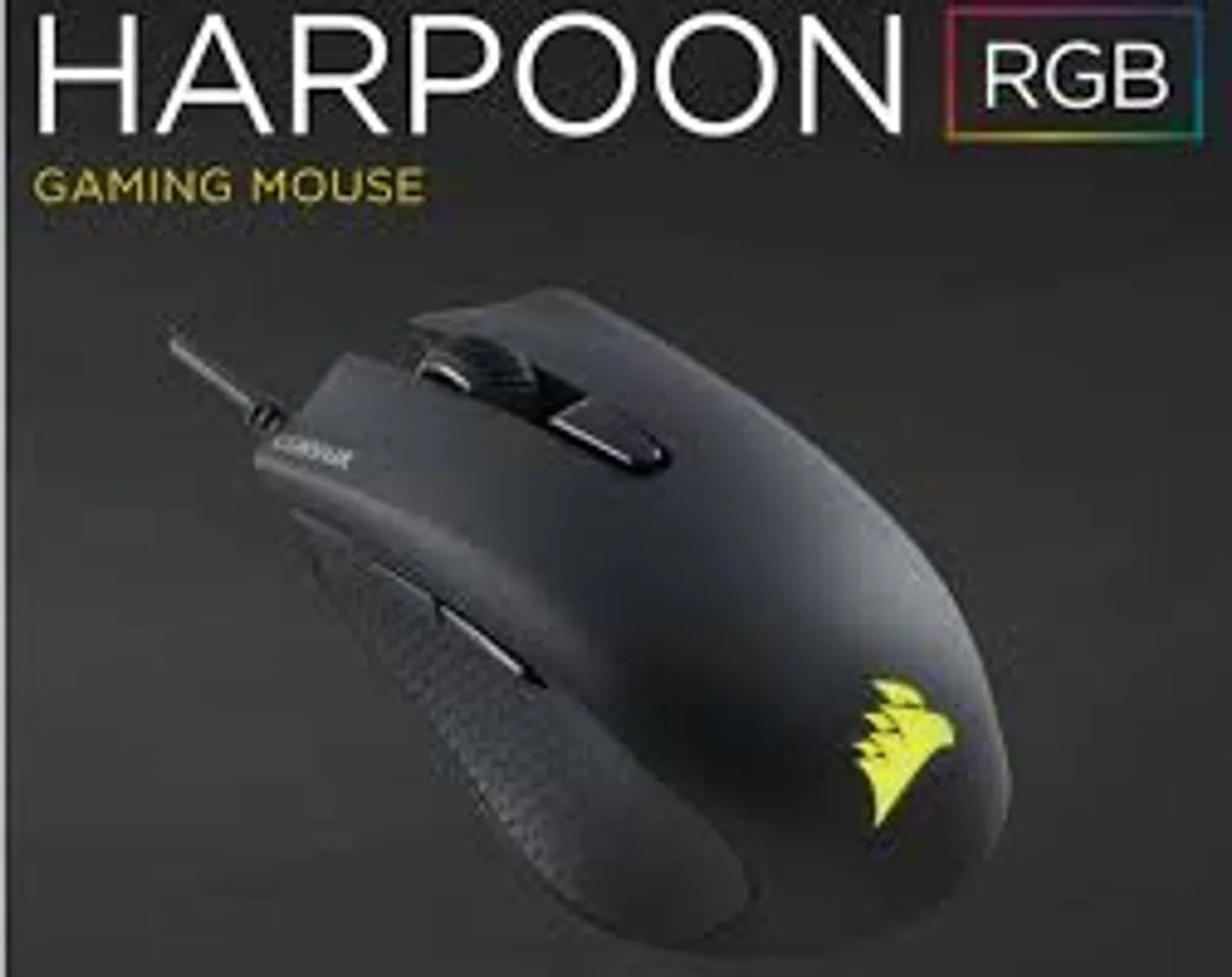Corsair Launches Budget-Friendly Harpoon RGB Gaming Mouse
