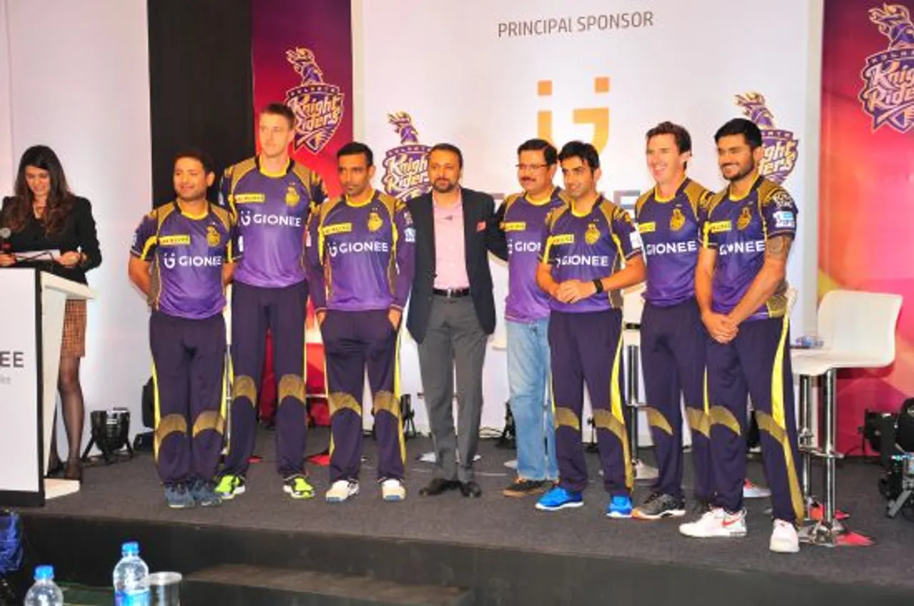 Gionee unveils new global brand identity with Kolkata Knight Riders