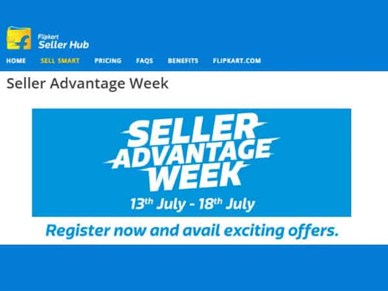 Flipkart launches new tools for First-Time Sellers