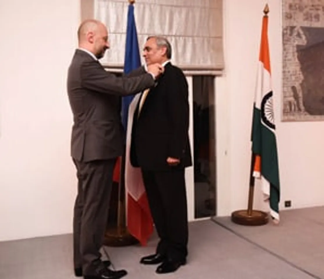 Schneider Electric India Chief receives highest French award