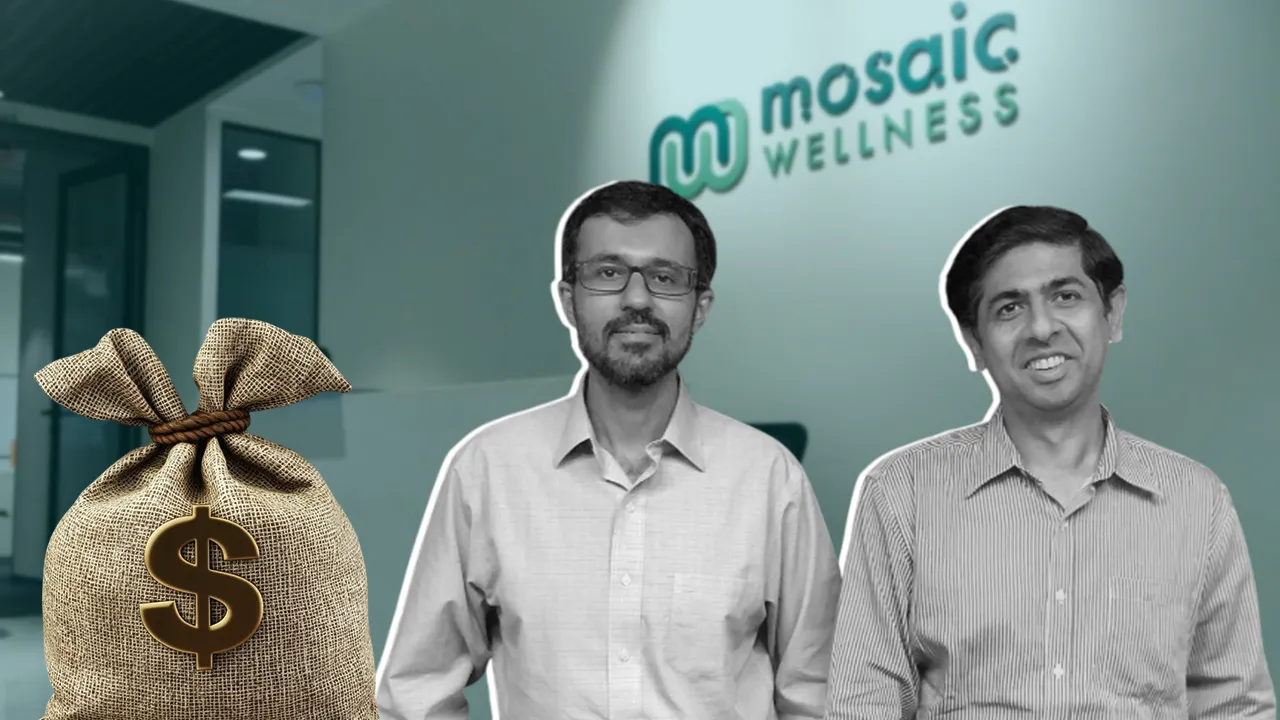 Mosaic Wellness funding announcement image.