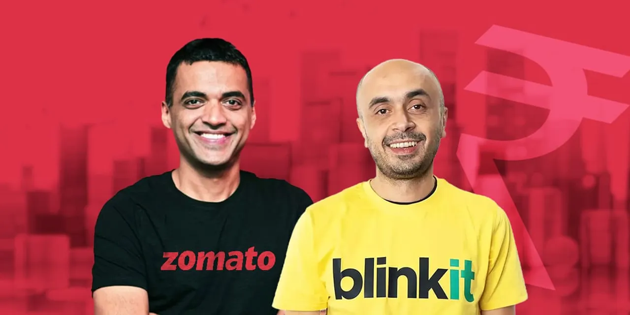 Zomato invests Rs 500 Cr in Blinkit
