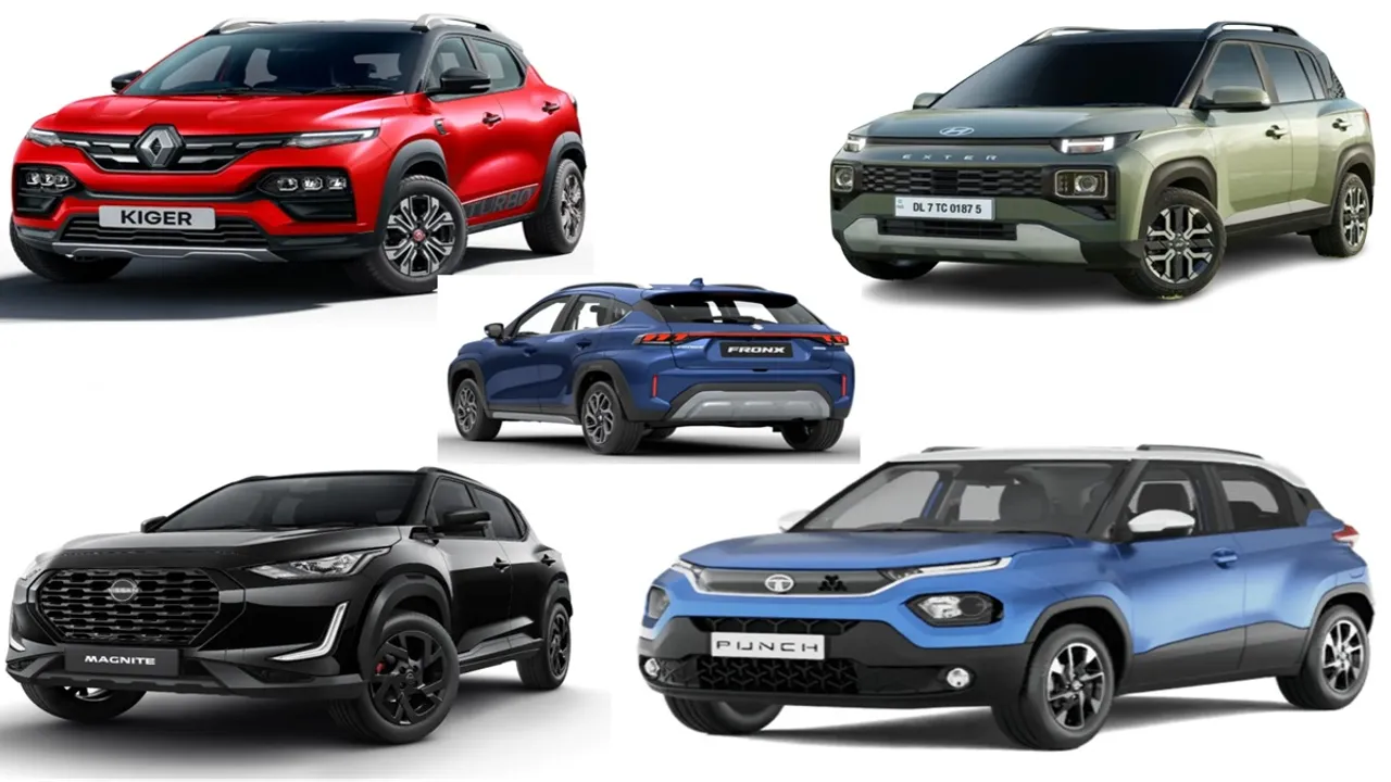 Cheapest Small SUVs देश की 5 सबसे सस्ती ऑटोमैटिक SUV, कीमत 6.60 लाख से