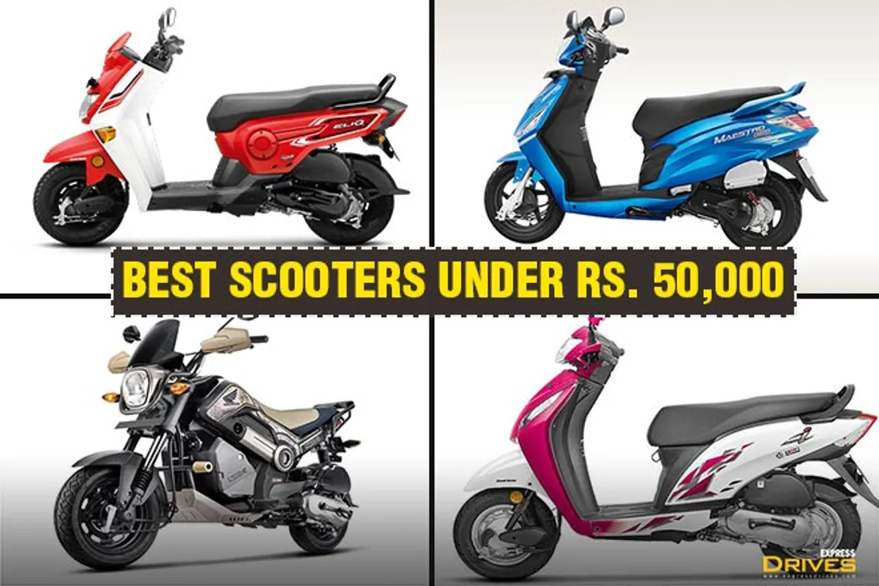activa scooty under 50000