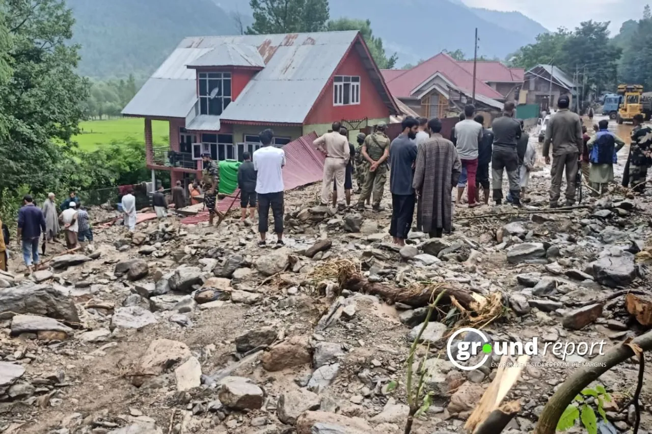 Cloudburst  in Ganderbal's Padabal village & unfulfilled 2022 rehabilitation promise