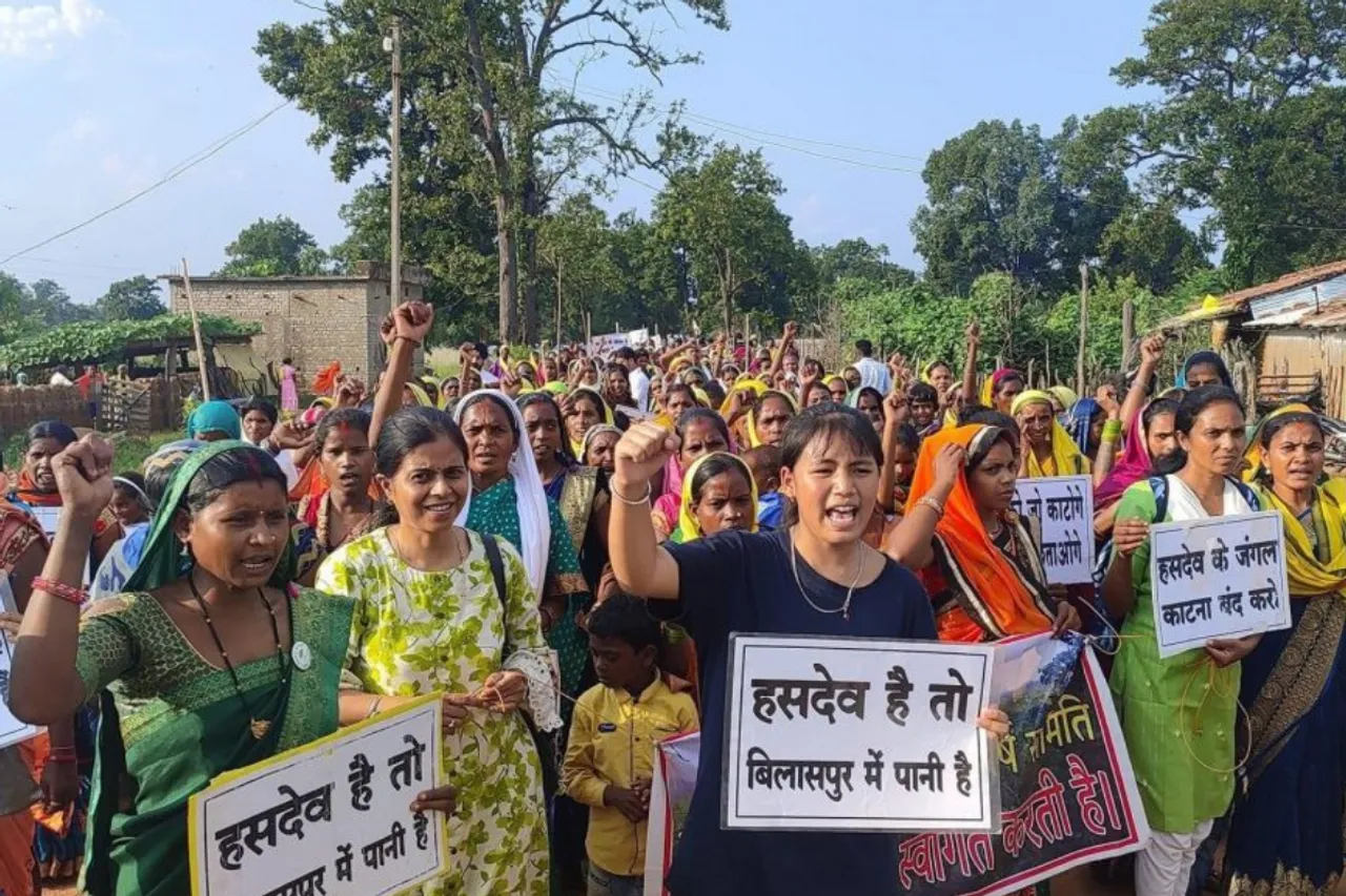 hasdeo protest