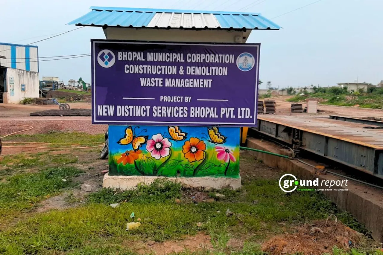 construction and demolition waste management in Bhopal