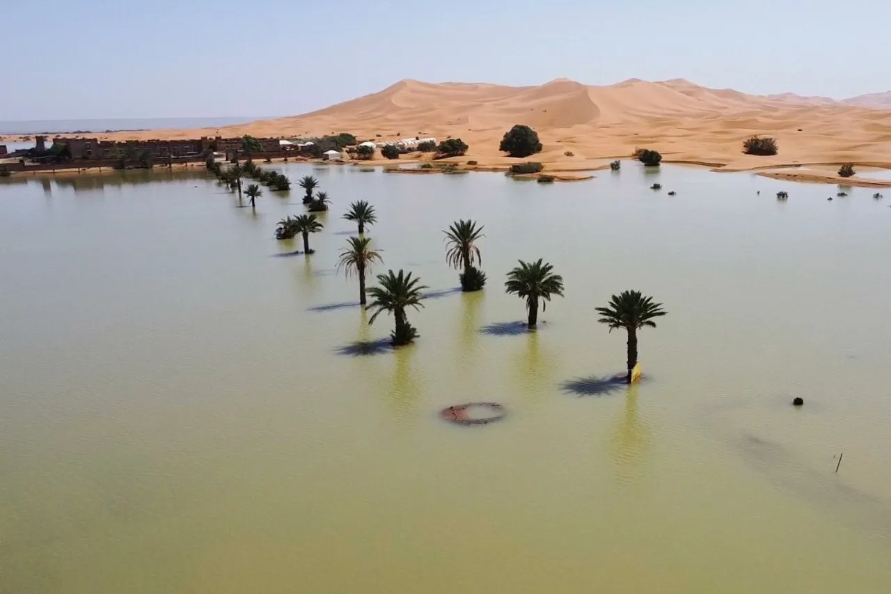 Sahara Desert flood
