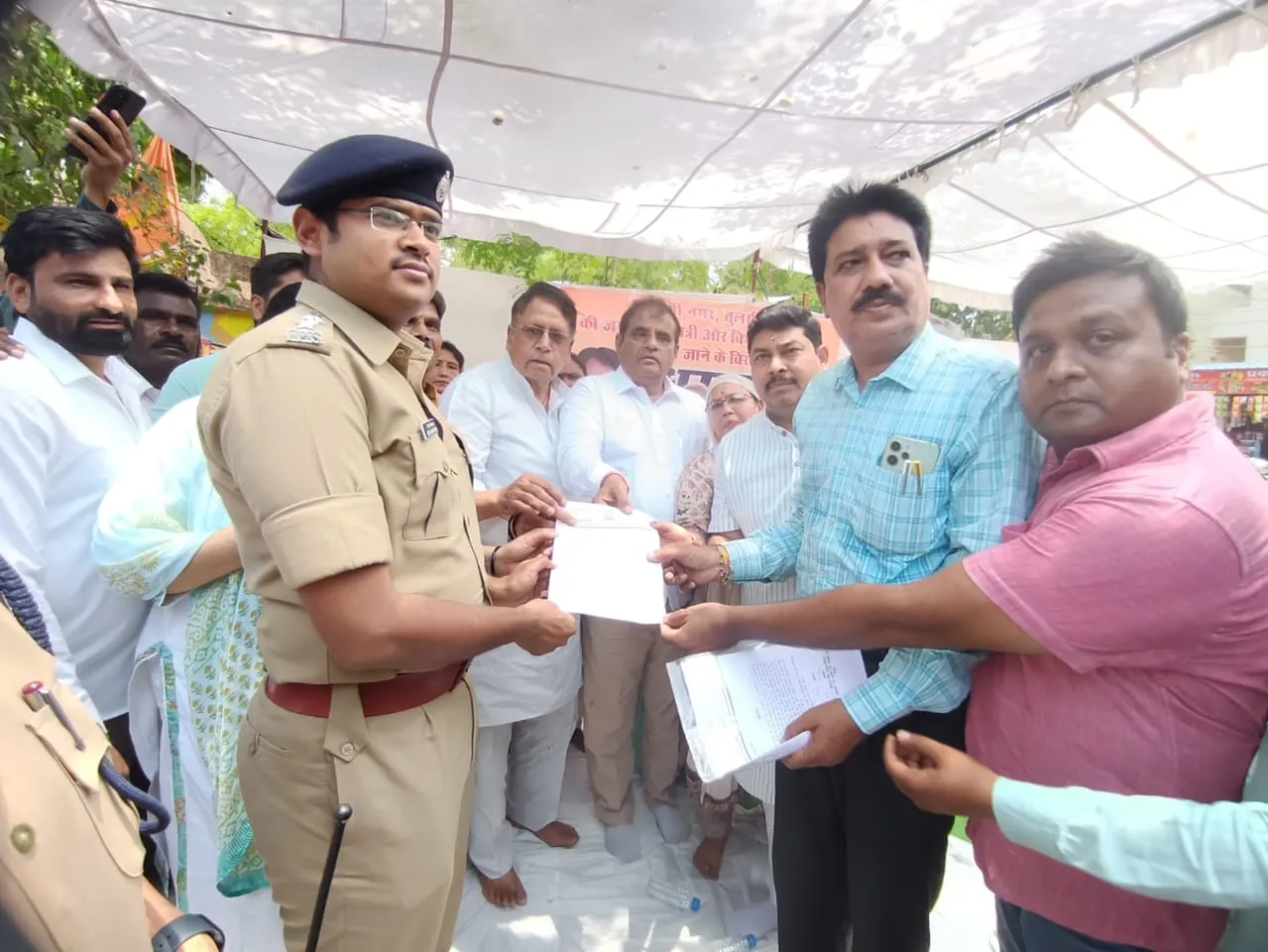 bhopal tree cutting protest