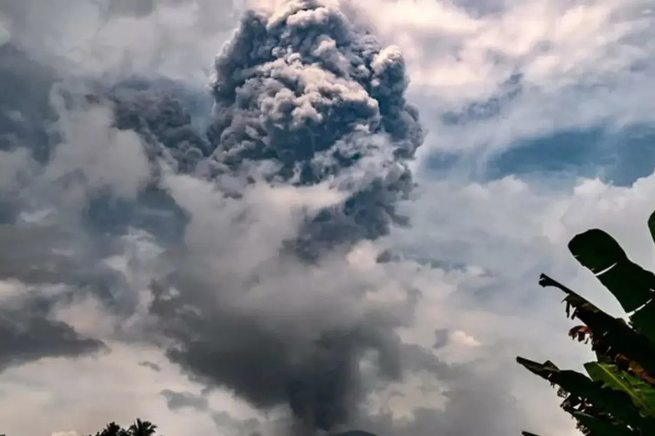 volcanic eruption