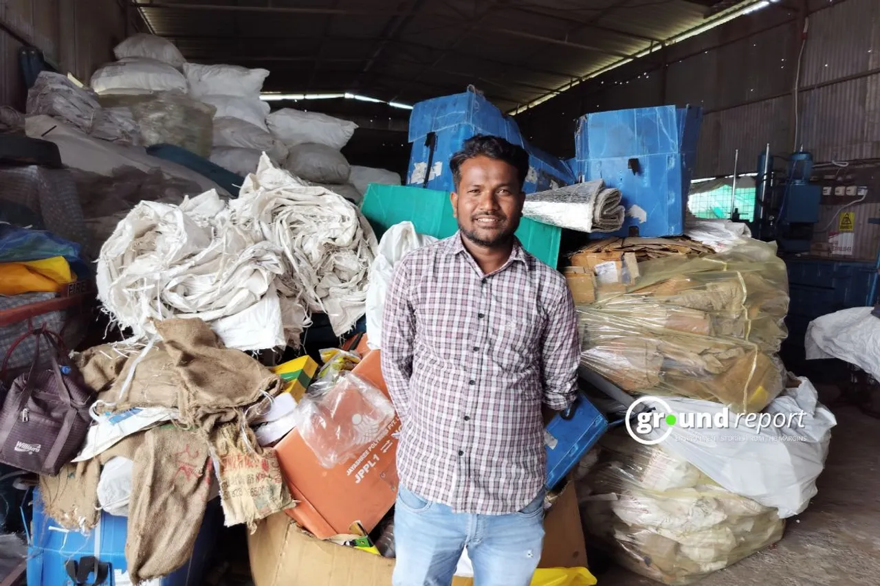 Arun Shende Plastic Recycler Chindwara